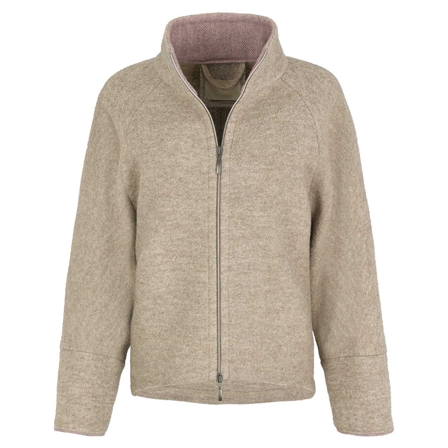 Walkjacke Nora helltaupe