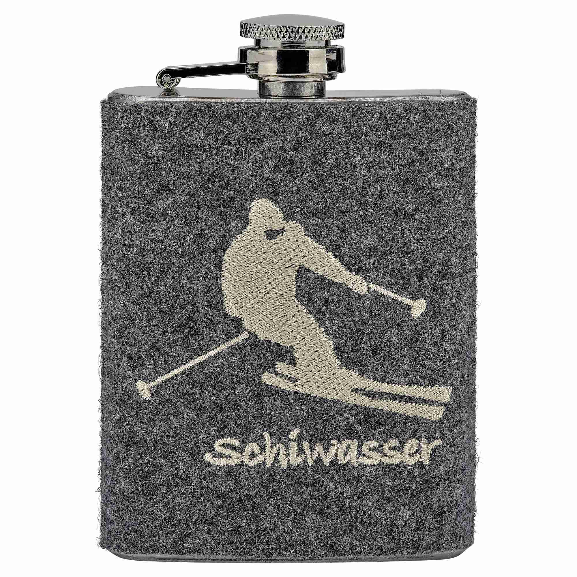 Flachmann Skiwasser