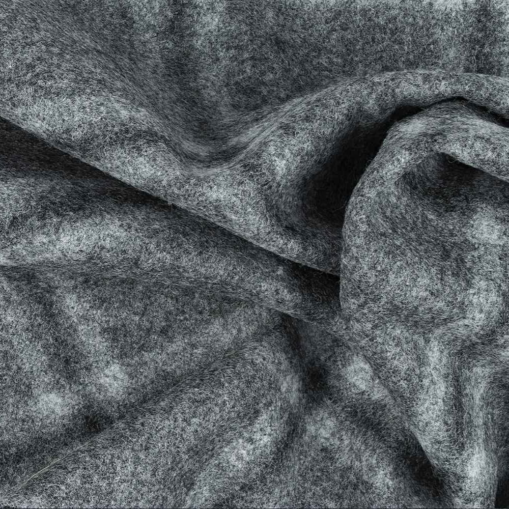 Materialstruktur des Bezugsstoffs Glasgow mit Karomuster in Grau